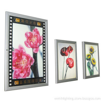Single Face LED Light Box with Aluminum Frame, Super Slim 50mm, Frame/Visible Size Can Be OEM